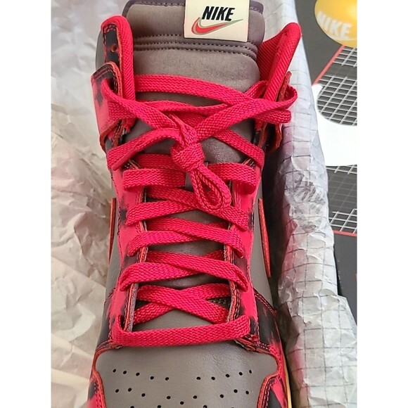 Nike Dunk High 1985 | Red Acid Wash | DD9404-600 | US Size 12 main image 10